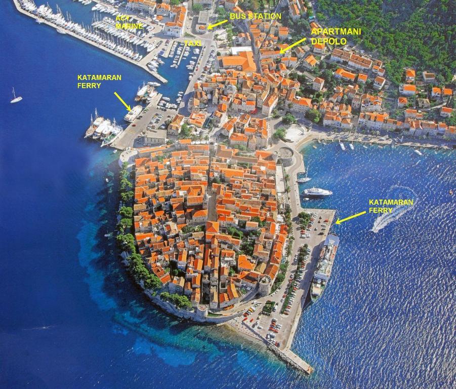 Apartments And Rooms Katija & Egon Korčula Екстериор снимка